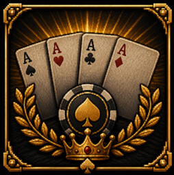 Four of a Kind achievement icon for Tilting - A Noir Poker Career