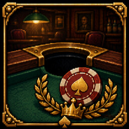 Corner Pocket Champion achievement icon for Tilting - A Noir Poker Career