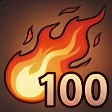 God of Streaks achievement icon for Blosharper: Battle of Blossoms