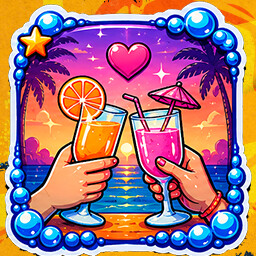 Friends with benefits achievement icon for Giant Waifu Wash Simulator 💦