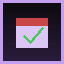 DAILY VISITOR achievement icon for Pixel Rain