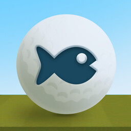 Fish achievement icon for Tilt It! Golf