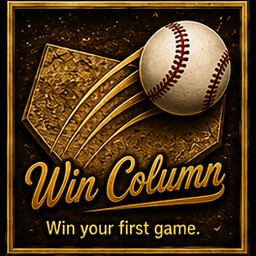 Win Column achievement icon for Road to Omaha: College Baseball Dynasty