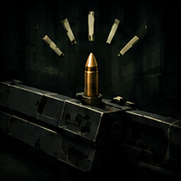 Last Round Discipline achievement icon for Hunt Asylum Together