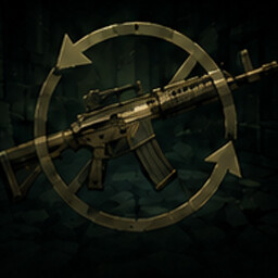 One-Gun Oath achievement icon for Hunt Asylum Together