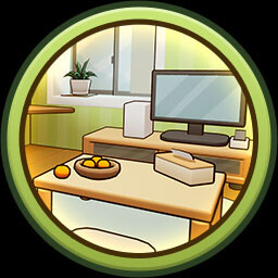 One-Room Master achievement icon for Sunny Spot Cat's ramble