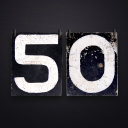 Half Century achievement icon for Cricket Captain 2026