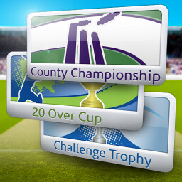 English Triple achievement icon for Cricket Captain 2026