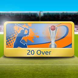 Number 1 20 over Team achievement icon for Cricket Captain 2026