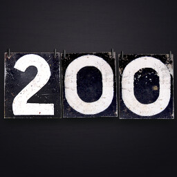 Double Century achievement icon for Cricket Captain 2026