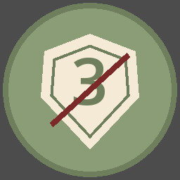 Untouchable achievement icon for Card Night at Gigi's