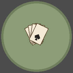 Quad Squad achievement icon for Card Night at Gigi's