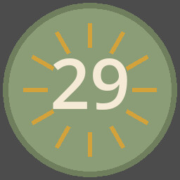 Twenty-Nine! achievement icon for Card Night at Gigi's