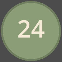 Twenty-Four Karat achievement icon for Card Night at Gigi's