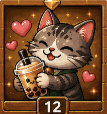 Overflow: Tea Base achievement icon for Daily Brew Idle: Milk Tea Tycoon