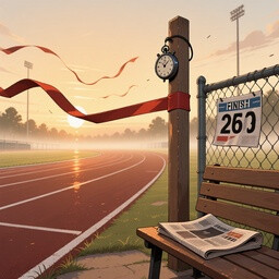 Finish Line achievement icon for Cover Story