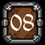 Icon for Level 08 completed