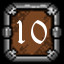 Icon for Level 10 completed