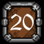 Icon for Level 20 completed