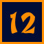 'Level 12' achievement icon