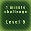Level 5 completed in less than 1 minute!