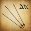 20K Fired Arrows