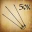 50K Fired Arrows
