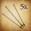 5K Fired Arrows