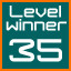 level 35 winner!