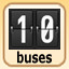 10 buses