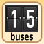 15 buses
