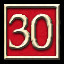 Icon for Complete 30 scenarios on Hard difficulty