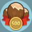Icon for Collect 500 Nuts