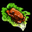Icon for Barbecue with lettuce
