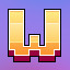 Icon for Pixel Letter W