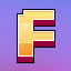 Icon for Pixel Letter F