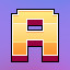 Icon for Pixel Letter A