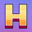 Icon for Pixel Letter H