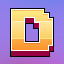 Icon for Pixel Letter D
