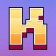 Icon for Pixel Letter K