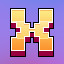 Icon for Pixel Letter X