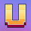 Icon for Pixel Letter U