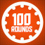 Icon for 100 rounds with friends