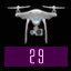 Use holodrones 29 times.