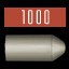 Shoot 1000 bullets.