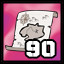 Icon for Map 90% 