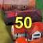 'Complete 50 Towns' achievement icon