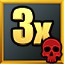 'Natural Disaster 3x' achievement icon