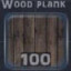Icon for Crafting resources: Wood Plank