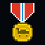 Icon for Hero's medal